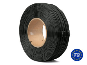 Filament C-TECH ESSENTIAL LINE, PLA, Černá, 1,75mm, 1kg, Refill