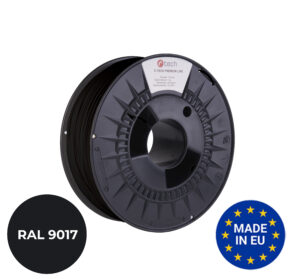 Filament C-TECH PREMIUM LINE, ABS, 1,75mm, 1kg, Black ( RAL9017)